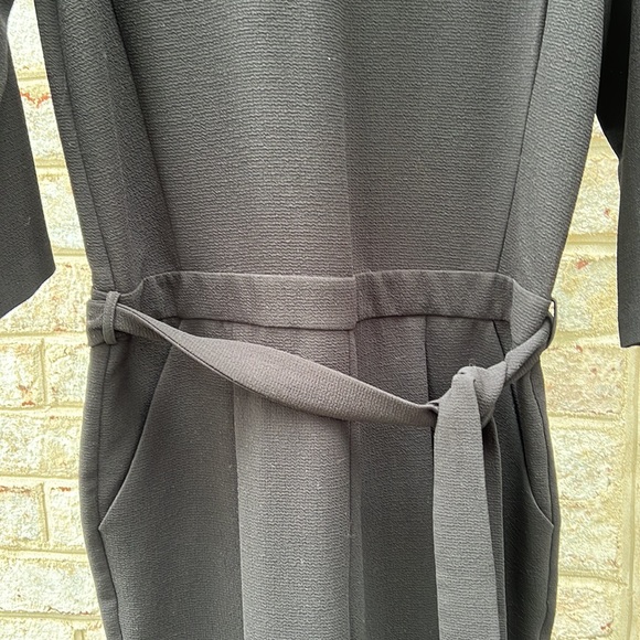 Madewell Black Crepe Sloan Jumpsuit 6 - Picture 6 of 13